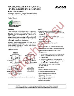 HCPL-2211-000E datasheet  